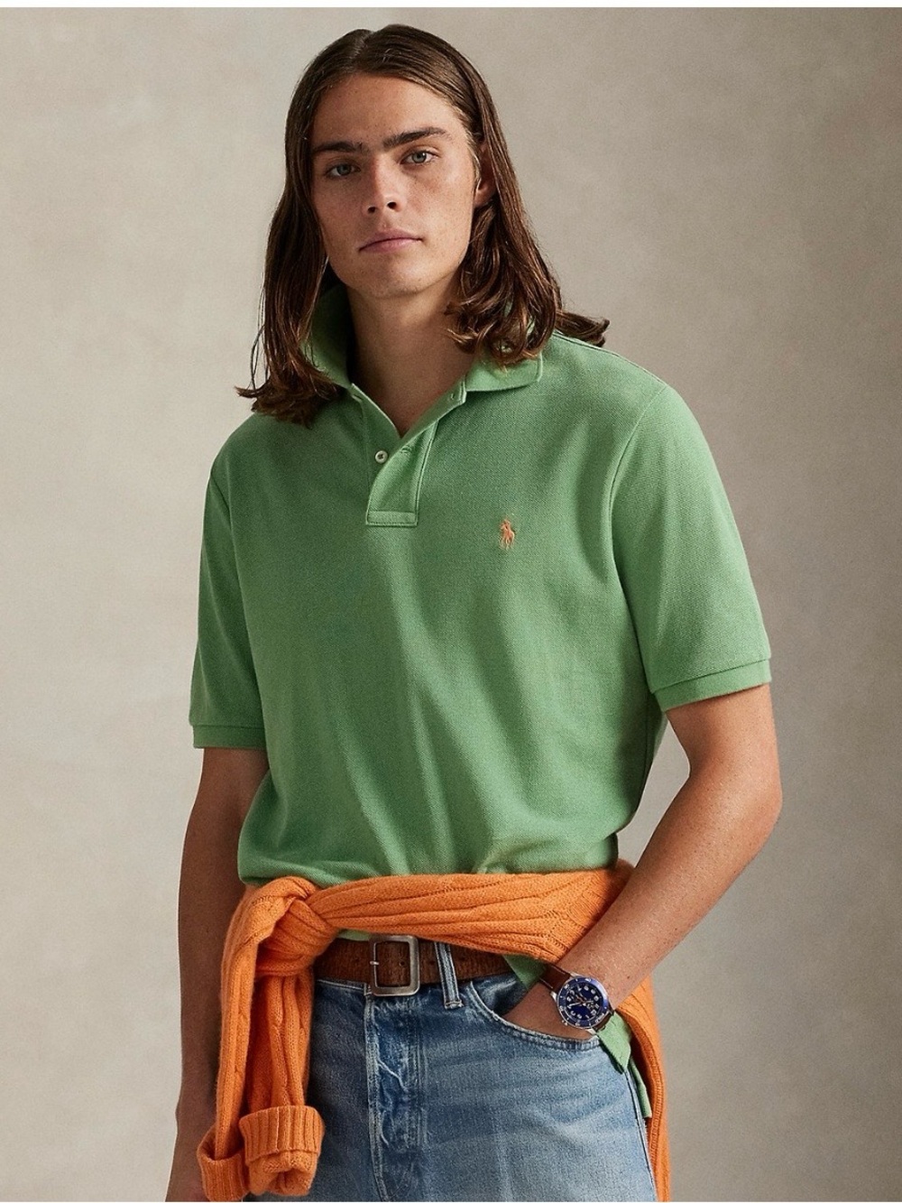 NWT Polo Ralph Lauren Men’s Classic Fit Mesh Shirt Size Medium
